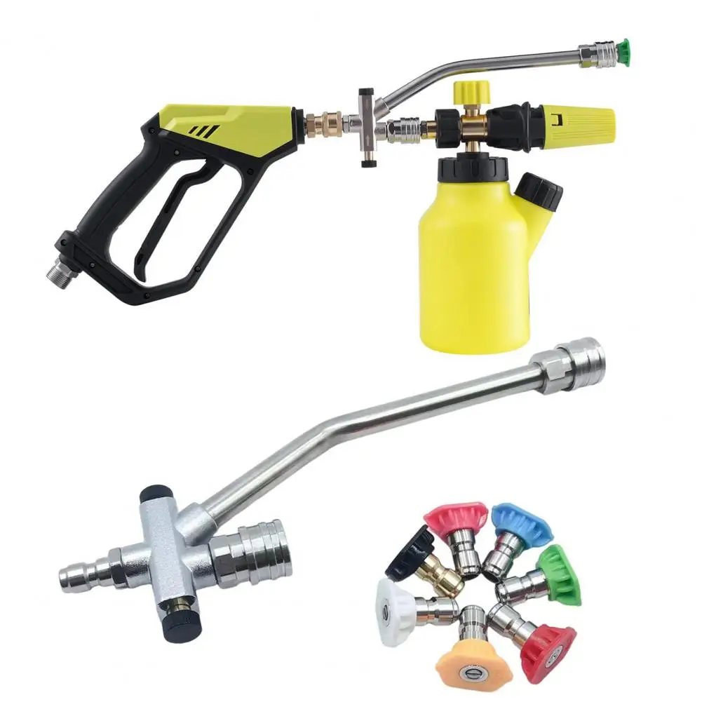 

Foam Parts Pressure Washer Extension Wand with Multifunctional Foam Leak-resistant Sprayer Nozzles Essential for Foam