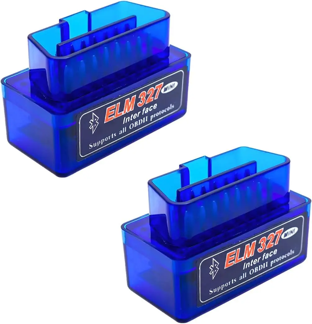 

2 PCS ELM327 OBD2 Scanner, Bluetooth Car Diagnostic Tool for Android Windows