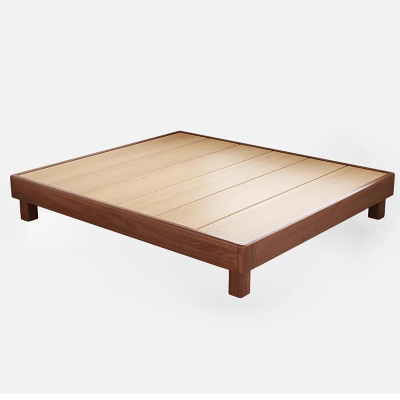 Estilo minimalista cama mortise espiga estrutura estilo nórdico cama de casal design luxo letto matrimoniale móveis do quarto
