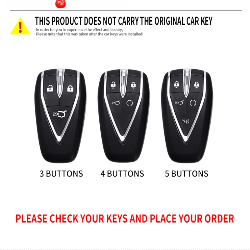 Metal Car Key Cover Fob Case Shell for Changan CS35 CS55 CS75 PLUS CS75plus CS35PLUS CS55PLUS Univ Unit X5 X7 Unik Oshan 2024