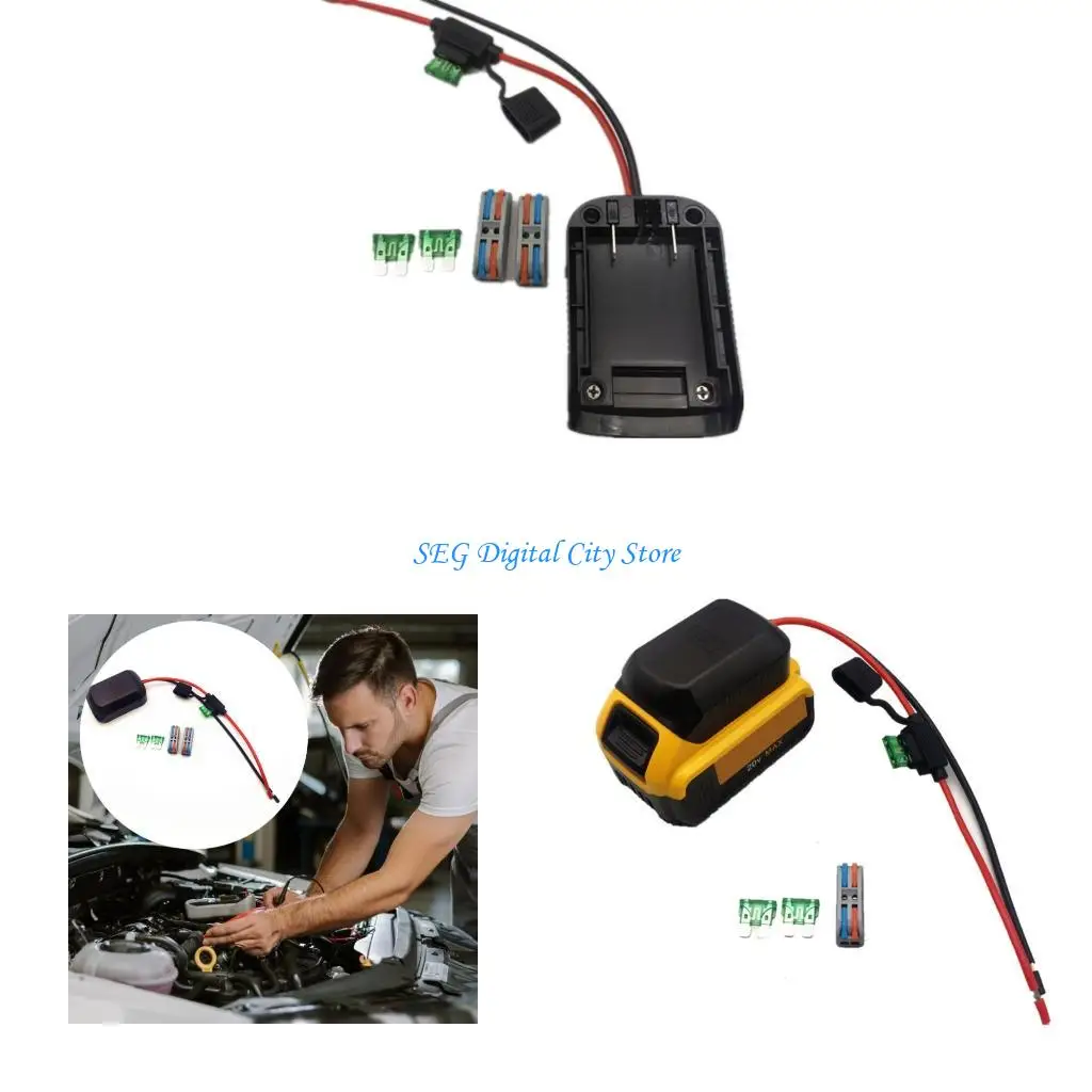

U75B Heavy Duty 30A Battery Protecteds Adapter For 14.4V/18V/20V Voltages Power Tool