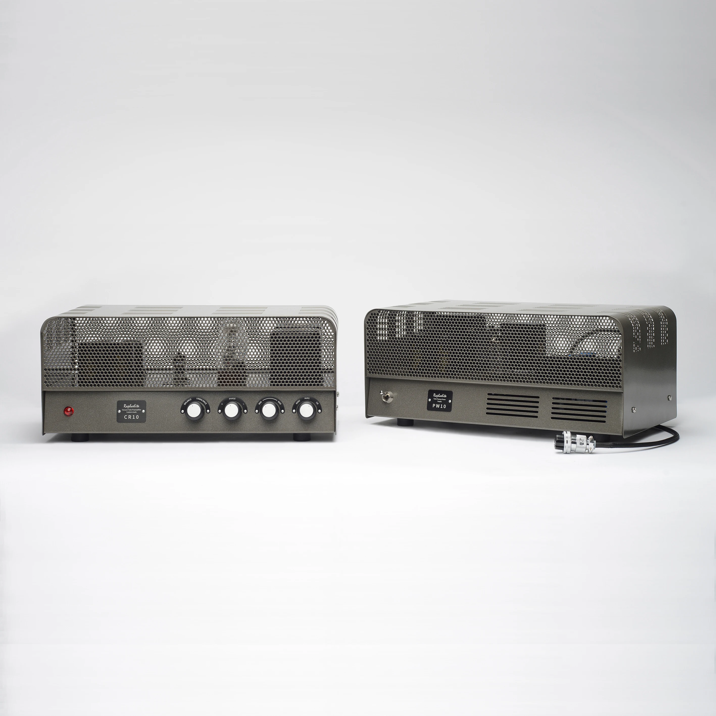 New Raphael CR10 bile pre-stage HIFI power amplifier, GZ34 WE420A tube power amplifier, frequency response: 5Hz-63.5KHz