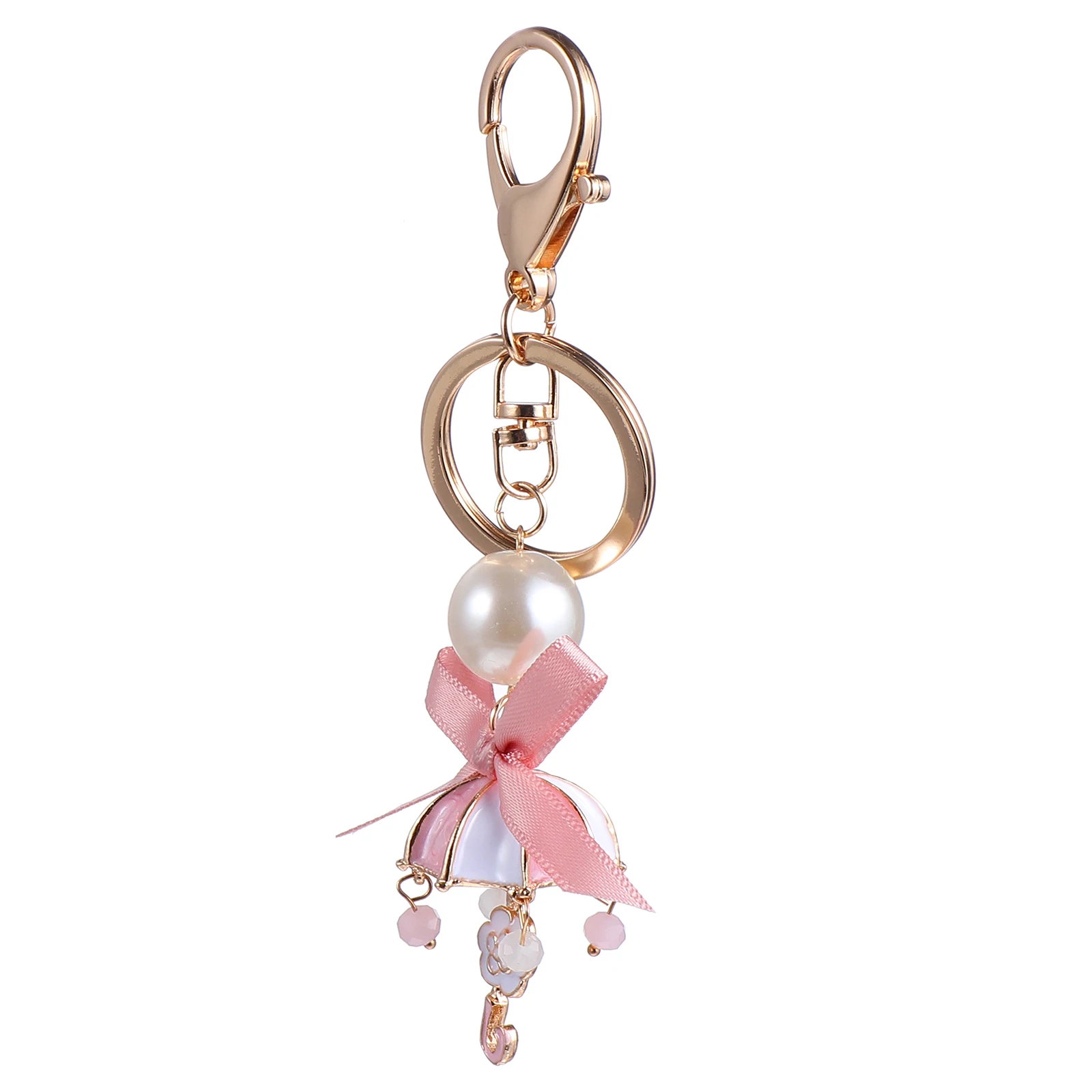 

Umbrella Keychain Accessories for Women Chains Christmas Metal Cute Keychains Girl