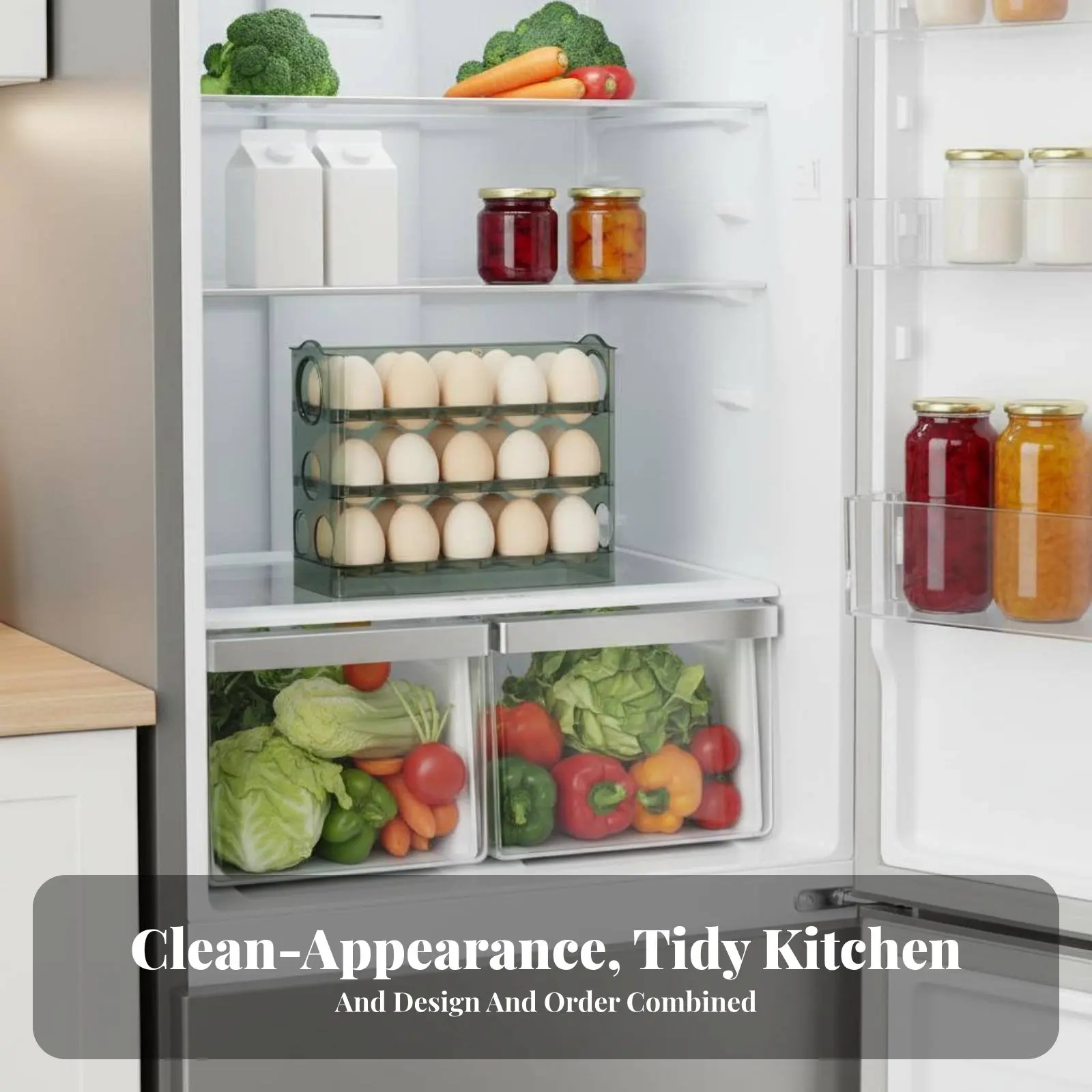 

Многоуровневый диспенсер-альтернатива O-Void, безопасный для пищевых продуктов, 3-уровневая откидная подставка-альтернатива O-Void, большая емкость, автоматическая подача