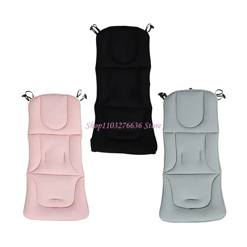 R6FD Breathable Pram Pad Toddlers Newborns Strollers Liner Autumn Winter Strollers Pad Baby Infant Pushchair Cushion