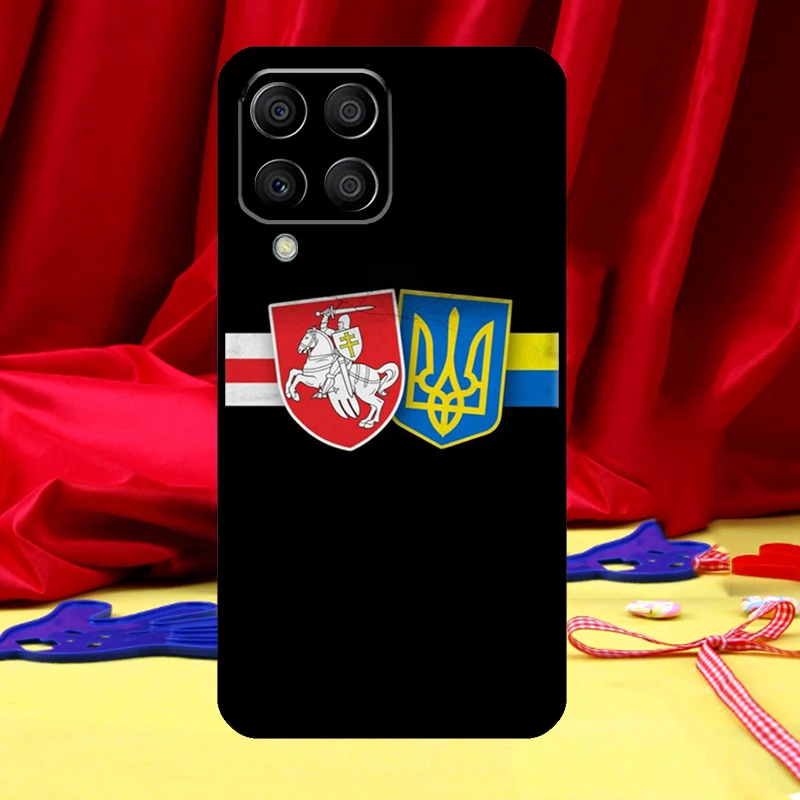 Ukraine Tryzub Flag For Samsung Galaxy M12 M32 M52 M11 M21 M31 M13 M33 M35 M53 M55 M15 M14 M34 M54 M06 M16 Case