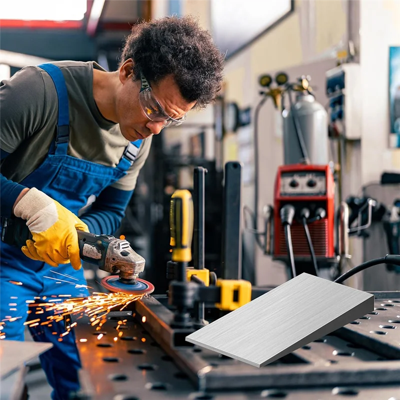 Cunha de flange de aço Y50A, pacote com 4 arruelas chanfradas de 4 x 2 polegadas para torno para equipamentos de soldagem