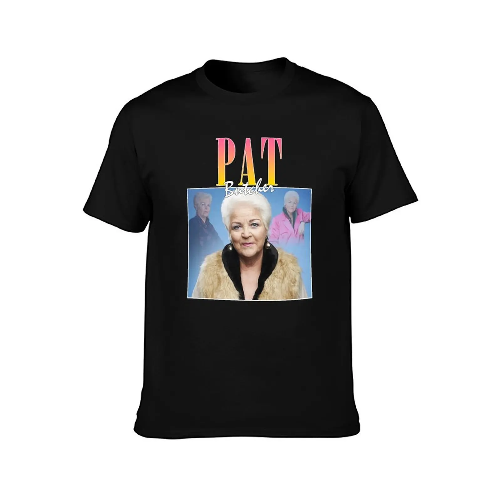 Pat Butcher T-Shirt Outdoor Sports Short Sleeve Top T-Shirt