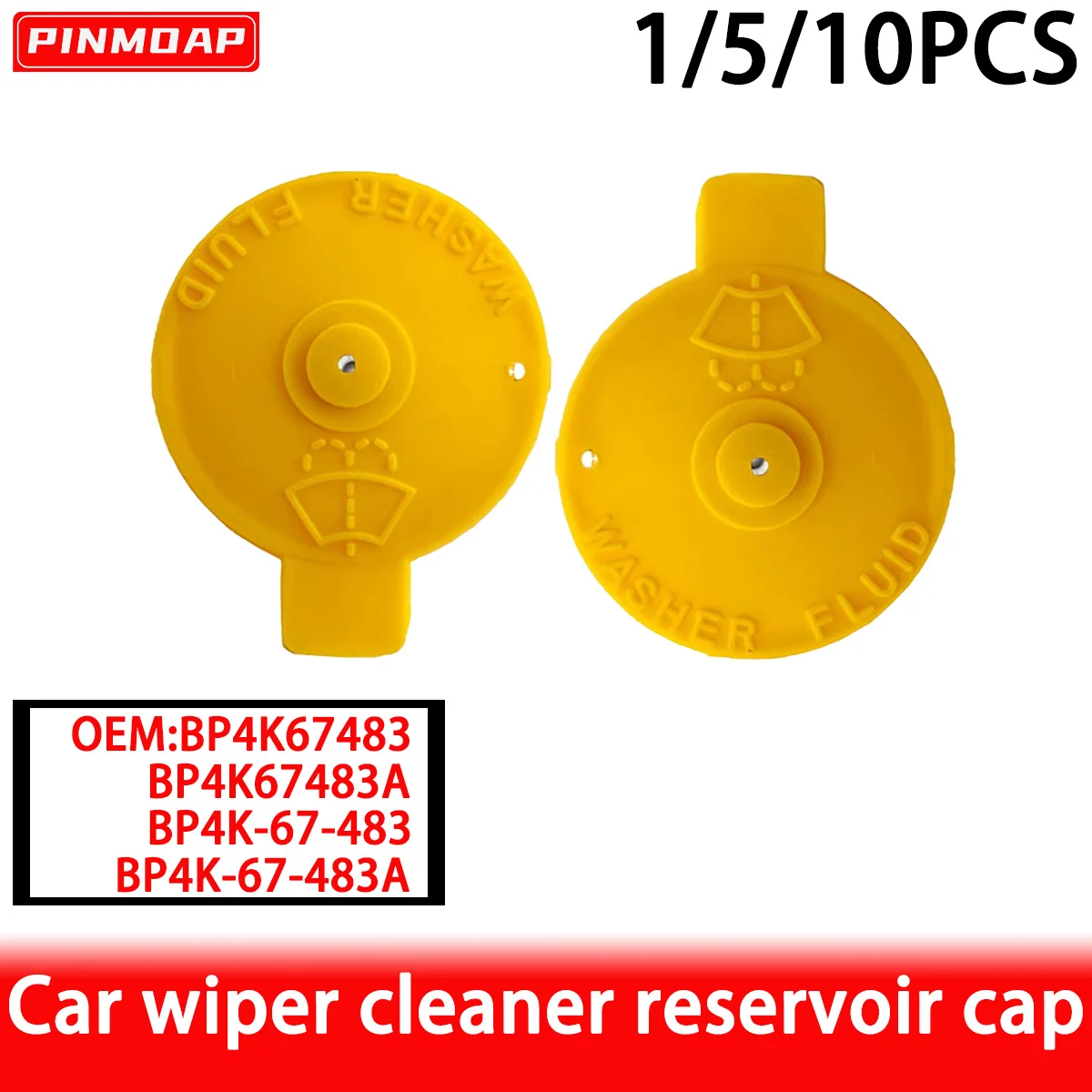 

Крышка резервуара охлаждающей жидкости PINMOAP подходит для Mazda3 Mazda5 MazdaSpeed6, аксессуары для крышки автомобильного чайника BP4K67483 BP4K67483A