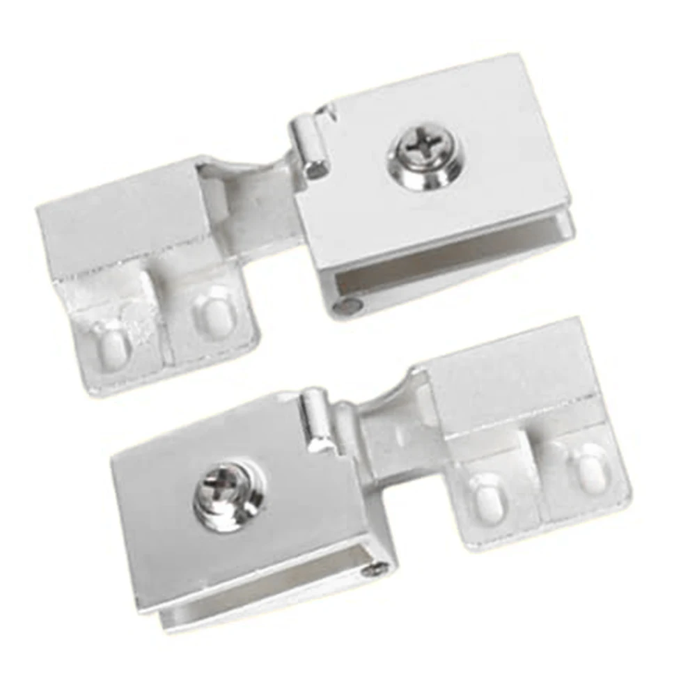 For Bathroom Renovation Frameless Glass Door Hinges Adjustable Tension Hinges Adjustable Tension 10kg Capacity Per Hinge