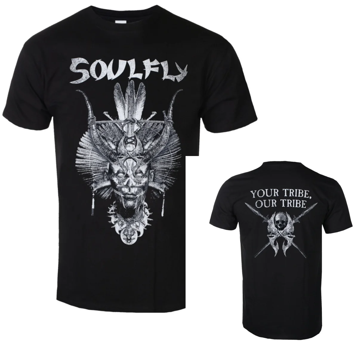 Soulfly Graphic Cotton T-shirt Unisex Summer Short Sleeve Fashion Brand Tee Luxury Casual Vintage Tees