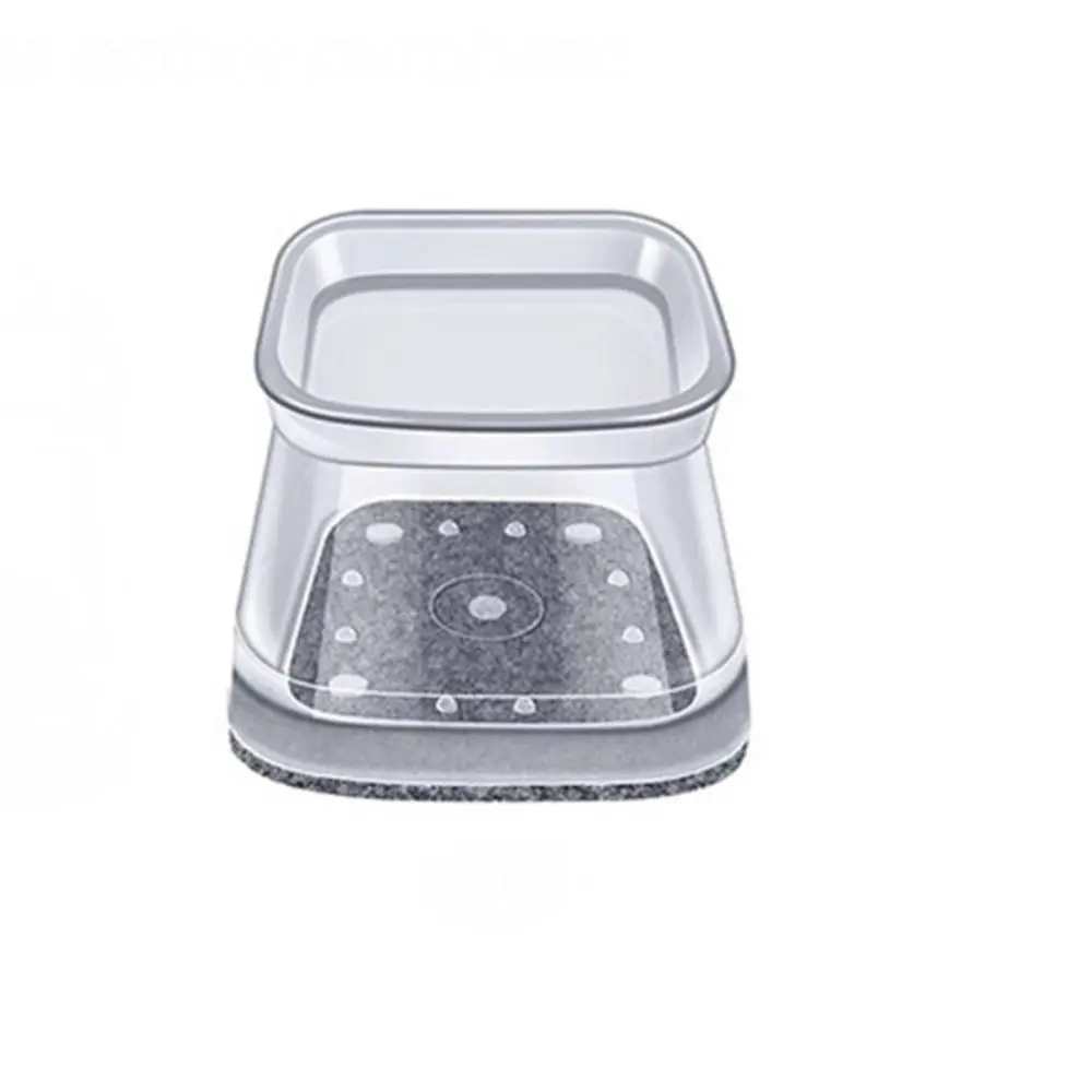 Floor Protectors Chair Leg Cover Square Reduce Noise Chair Feet Cover Non-Slip Thickened Silicone Leg Caps