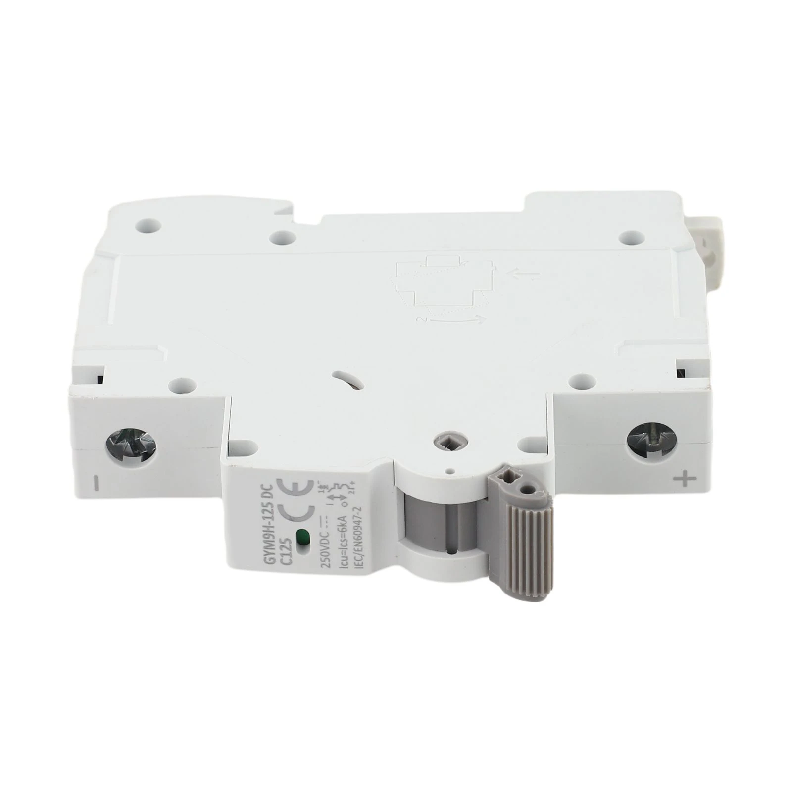 قاطع دائرة DC مع دائرة قصيرة مدمجة وحماية من الحمل الزائد متوفر في تقييمات التيار المختلفة 80A 125A