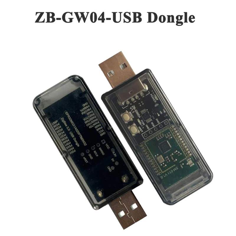 Mini Open Source Hub Gateway, Dongle USB, Módulo Chip, Silicone, Zigbee 3.0 Labs, EFR32MG21, Universal, 1 Pc