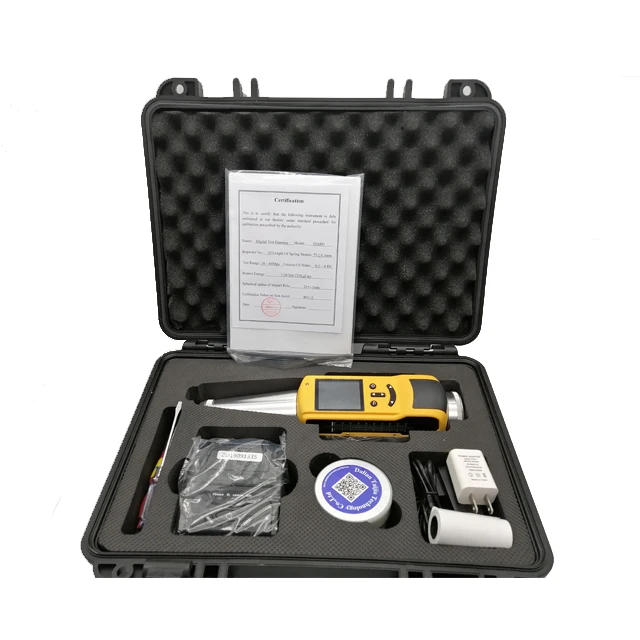 Młotek odskokowy TLF T-Measurement z funkcją drukowania TEM-91 Smith Hammer Digital