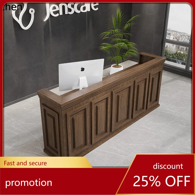 

CZ Vintage Distressed Cash Register Counter Small Shop Counter Beauty Salon Front Reception Desk