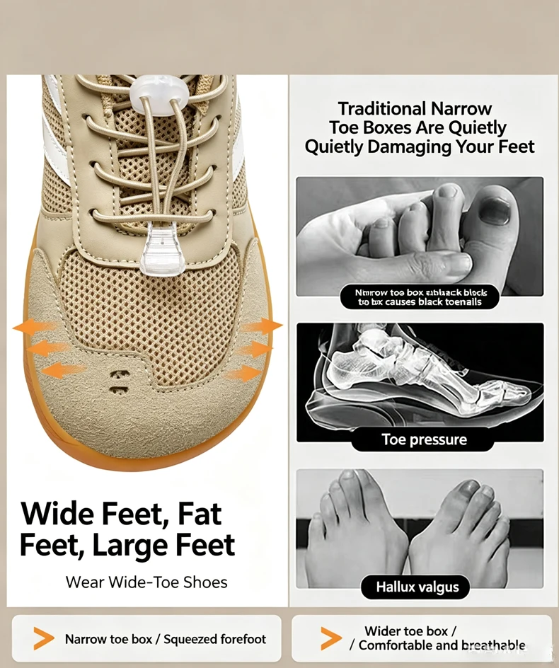 Kinder-Barfußschuhe mit breiter Sohle für Jungen und Mädchen, rutschfeste, atmungsaktive Kindersportschuhe, Zero-Drop-Wanderschuhe – Detail 11