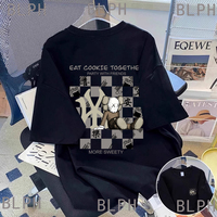 [brand Special] Discount Parent-child Sports T-shirt| Loose Trend Adults And Children Have The Same Model For Limited Time