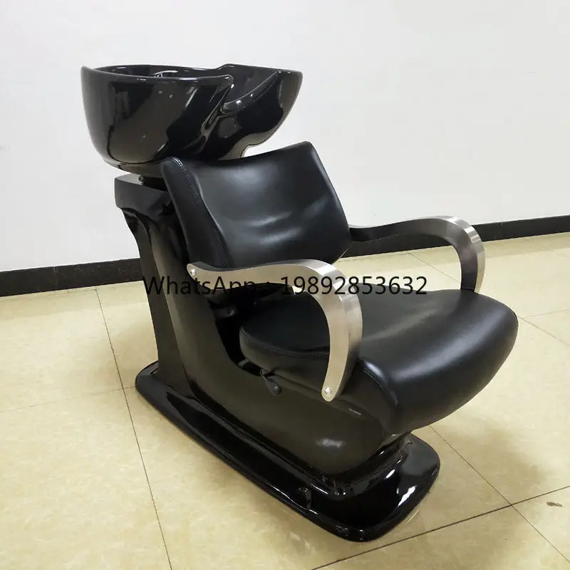 LYY Simple Salon Sitting Shampoo Bed Ceramic Basin Export Hairdressing Rinse Bed