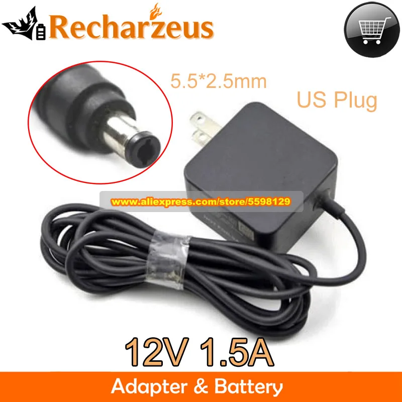 US Plug Genuine 12V 1.5A Charger PB-1180-29 Ac Adapter for Google fiber 07079618 Laptop Power Supply 5.5*2.5mm