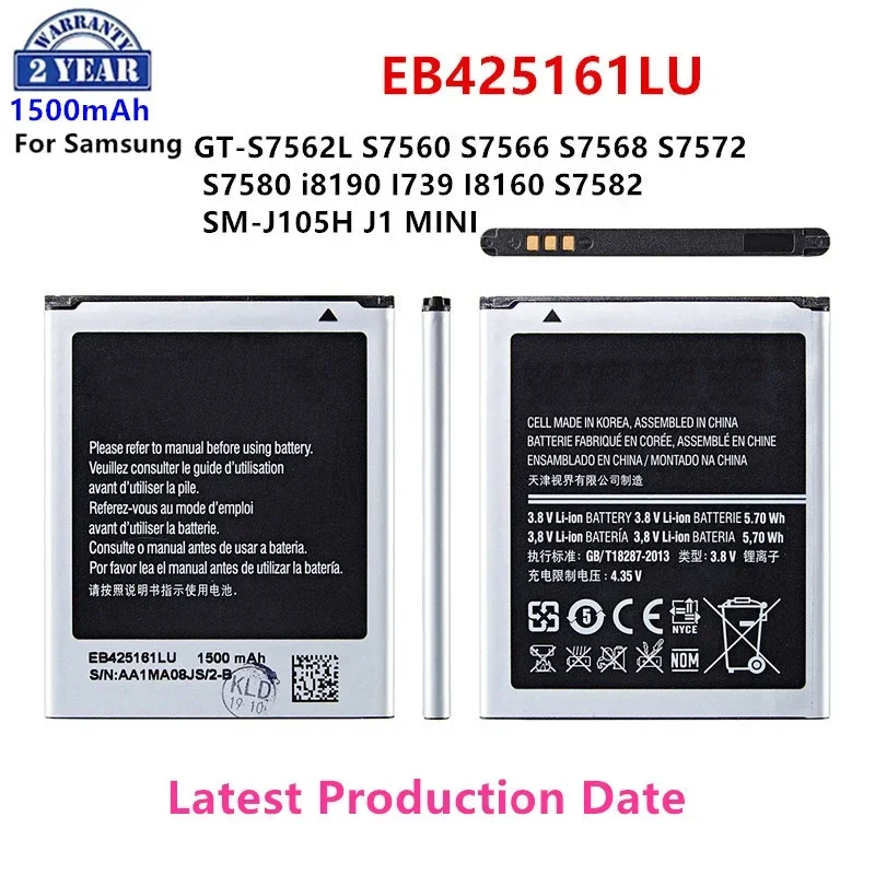 Brand New Battery For Samsung Galaxy S3 S5 S4 J7 J5 A7 A5 A3 Note 1/2/3 Note 4 Grand Prime J3 S7560  G361 N9150  S5 mini