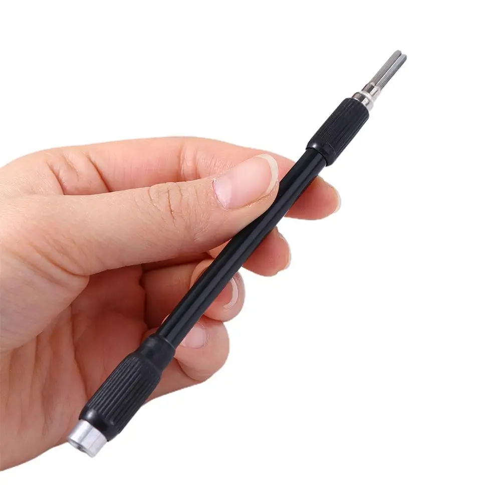 Flexible Bendable 4mm Hex Drill Bit Universal Extension Rod Power Tools Screwdriver Shaft Screwdriver Bit Holder