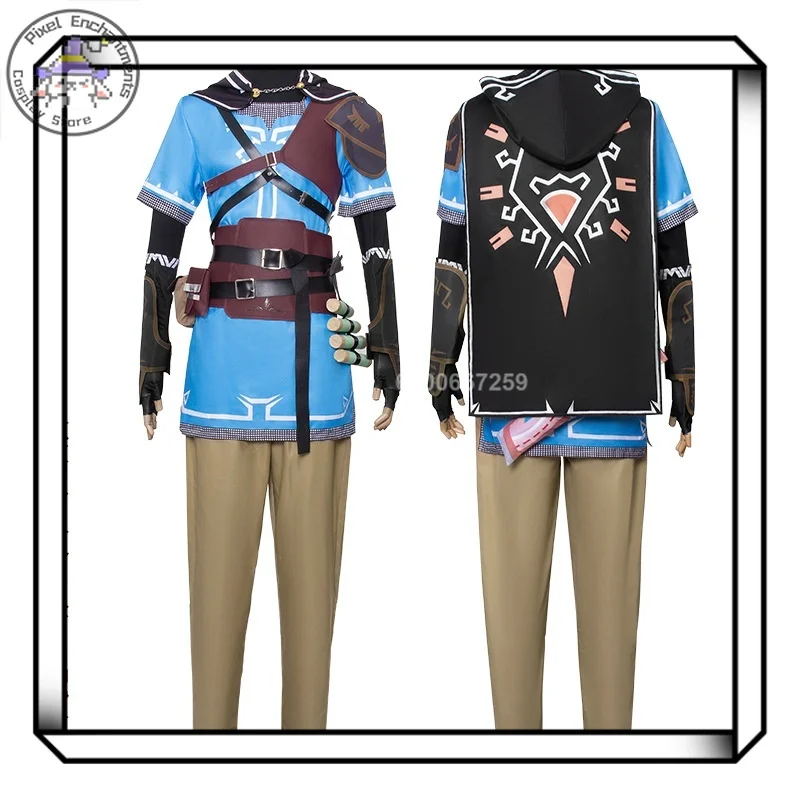 

Link Main Character Purya Game - Inspired Cosplay Costume Role-playing As Game Characters with Identical Outfits in Stock