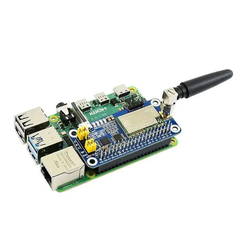 VoltSA73E-2X SX1262 Lora HAT For Raspberry Pi Series Boards 915M Frequency Band Communication Module Support Data Transmission