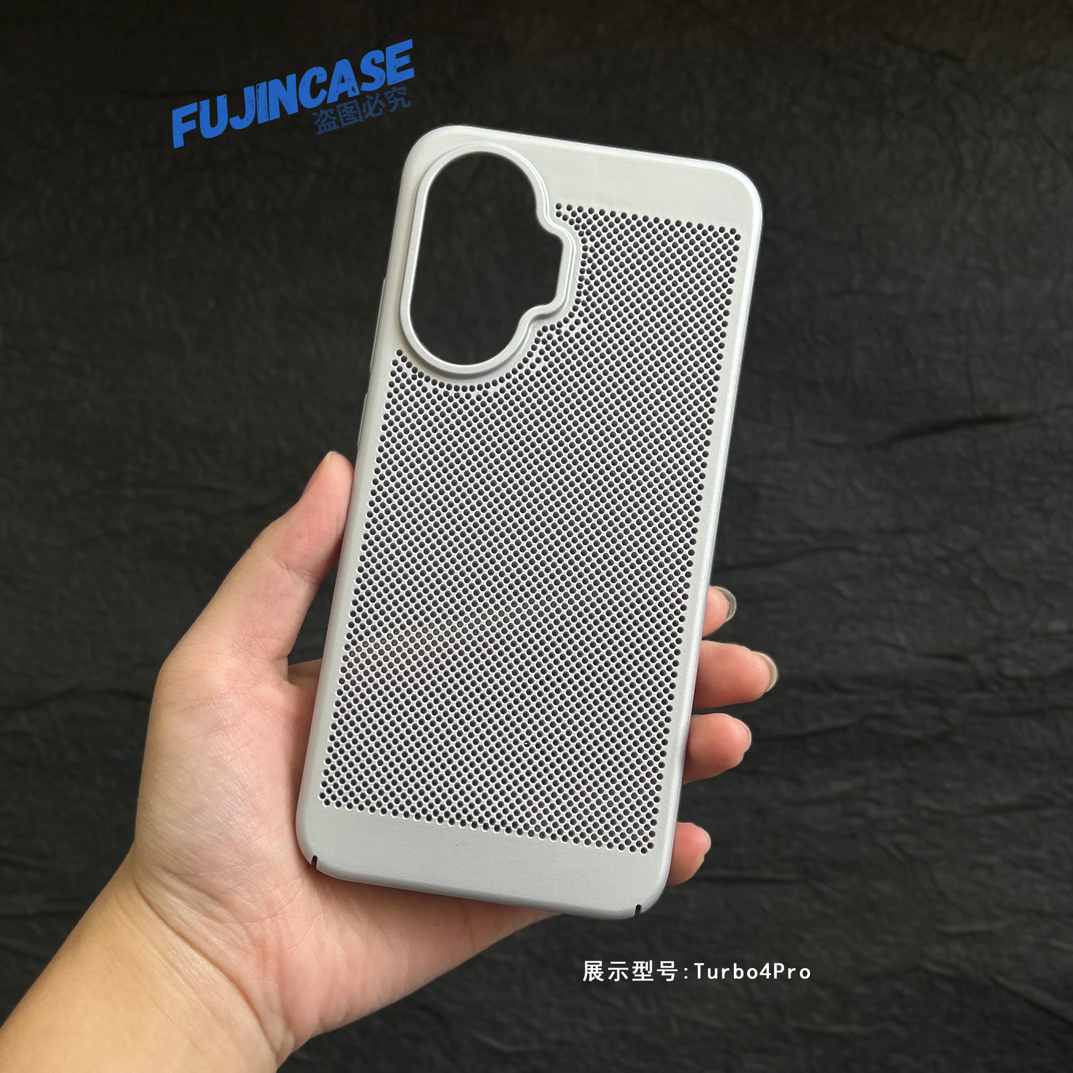 Case For Xiaomi POCO F7 Cooling Slim Lightweight Hollow Honeycomb Mesh PC Hard Cover For Xiaomi POCO F7 Shell Shockproof Bumper view 2