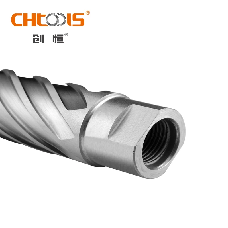 OEM/ODM  Hss Annular Cutter Core Drill Bit with Thread Shank Hole Cutter