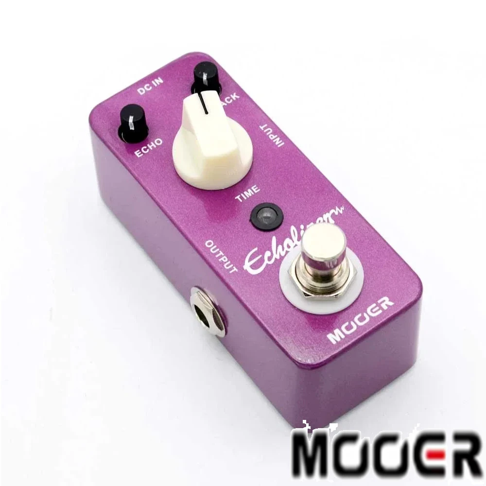 

MOOER MDL3 Echolizer Delay Guitar Effect Pedal 25ms-600ms Echolizer Delay Time Effect Micro True Bypass Pedal Guitar Accessories