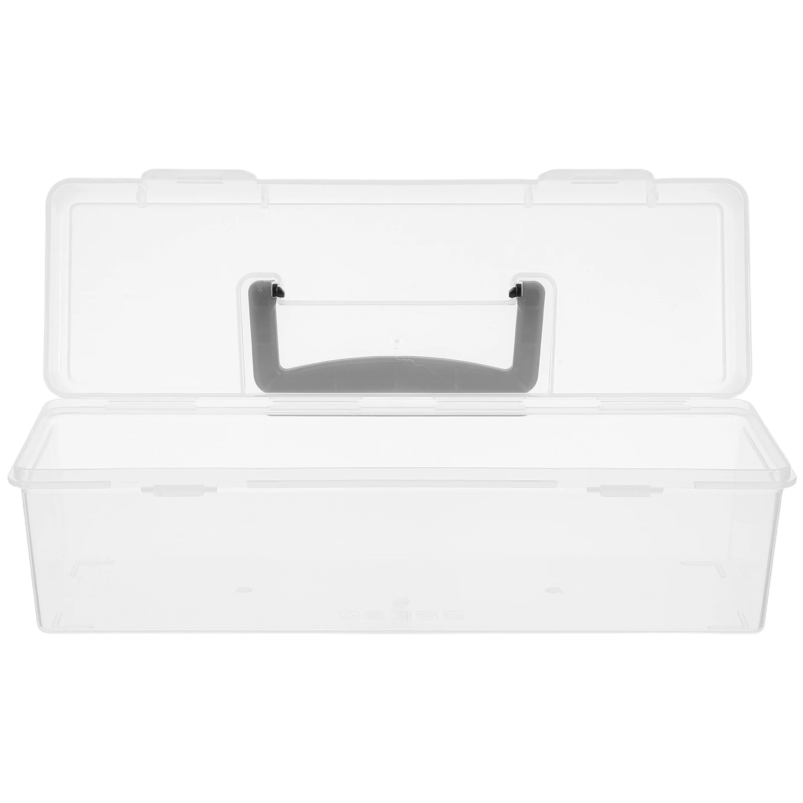 Portable Transparent Waterproof Plastic Organizer For Garden Seeds Small Storage Container With Handle - Garden