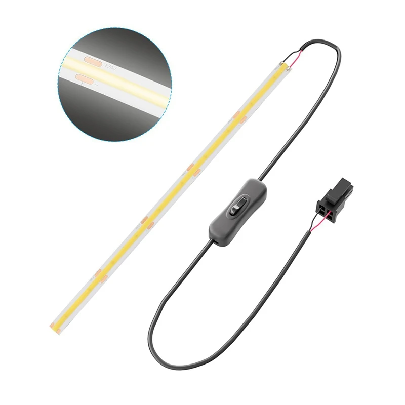 ملحقات الطابعة ثلاثية الأبعاد 24 فولت COB Light Bar Kit لملحقات A1: COB Light Bar مع Switch-A50M