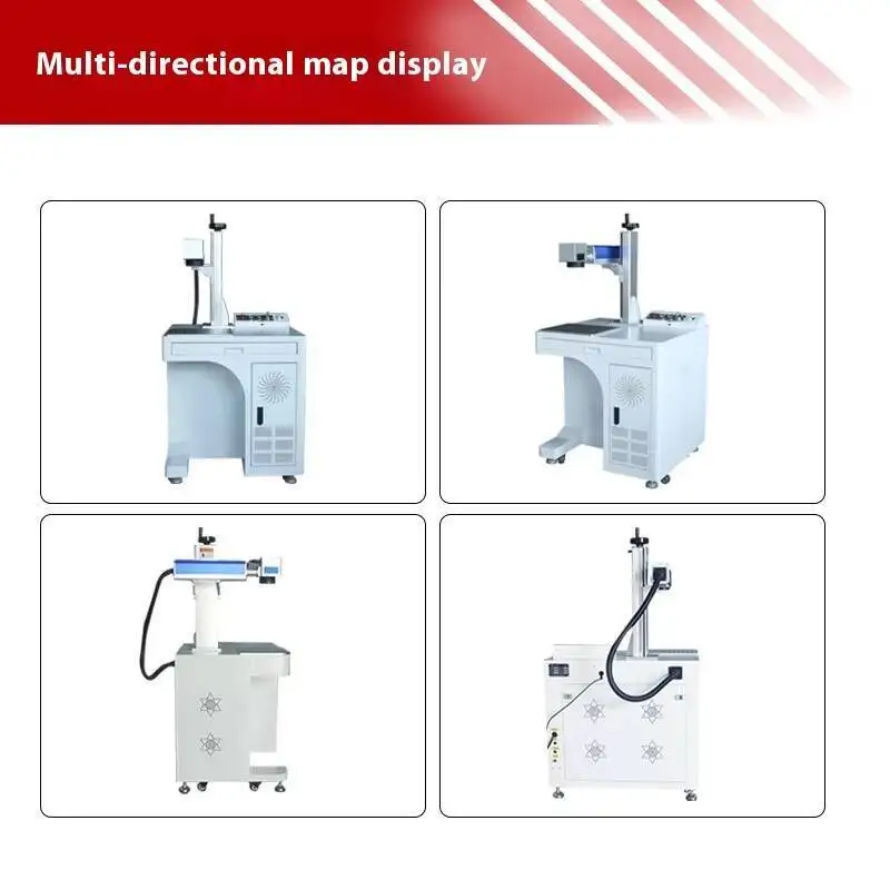 Fiber Optic UV CO2 Automatic Cabinet Desktop Split-type Small Laser Marking Machine Laser Marking Machine
