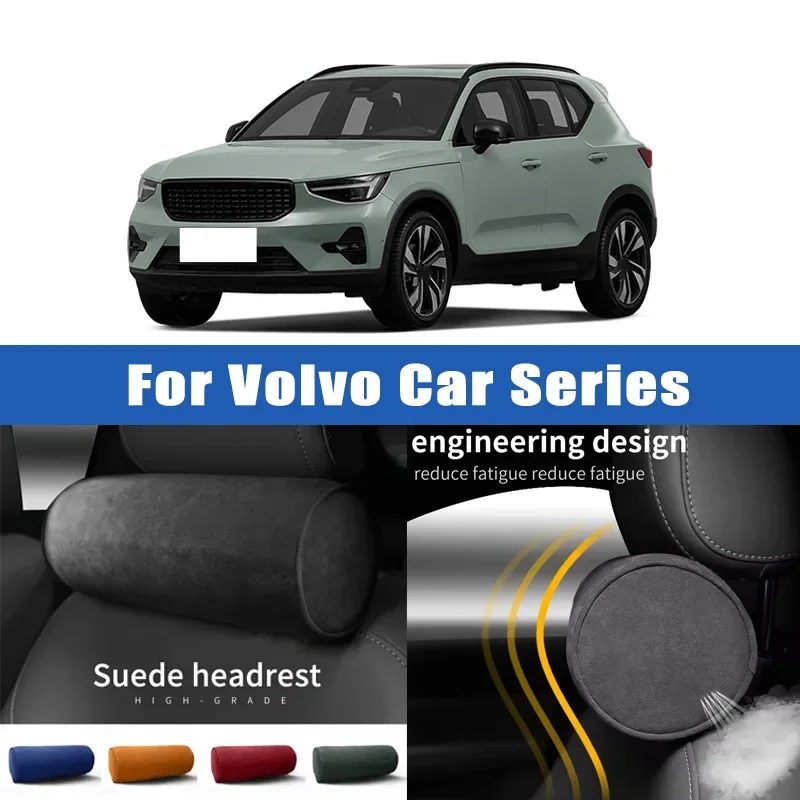 Top Quality Car Headrest Neck Support Seat Soft Neck Pillow Breathable For Volvo S40 S60 S90 V40 V60 V90 XC40 XC60 XC90 C30 C70