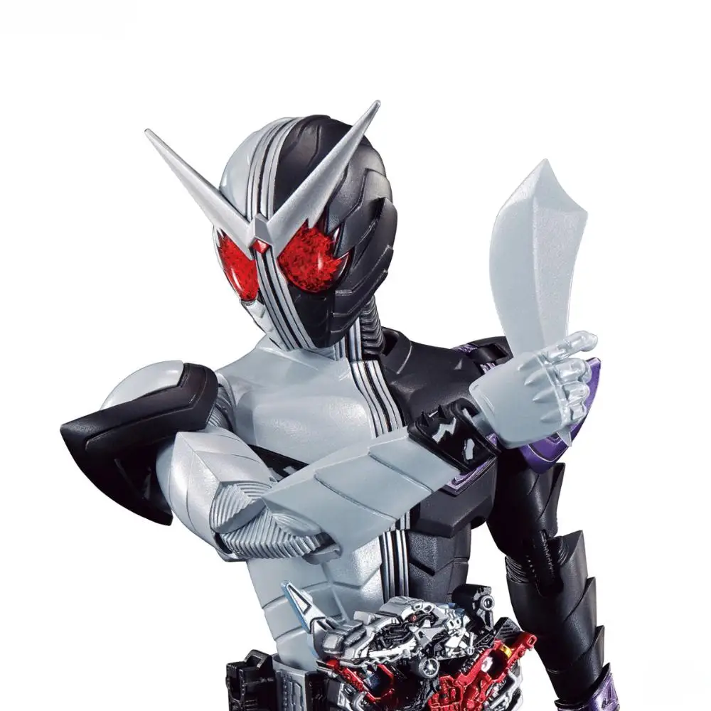 Original bandai tsokusatsu frs kamen rider duplo w fangjoker montado modelo anime figuras de ação brinquedos colecionáveis para crianças