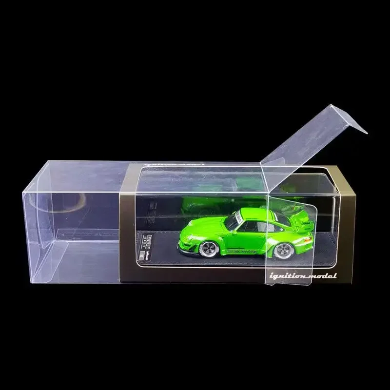 50pcs Multiple Sizes 82*40*30mm PVC Clear MATCHBOX TOMY Toy Car Model 1/64 TOMICA Hot Wheels Dust Proof Display Protection Box