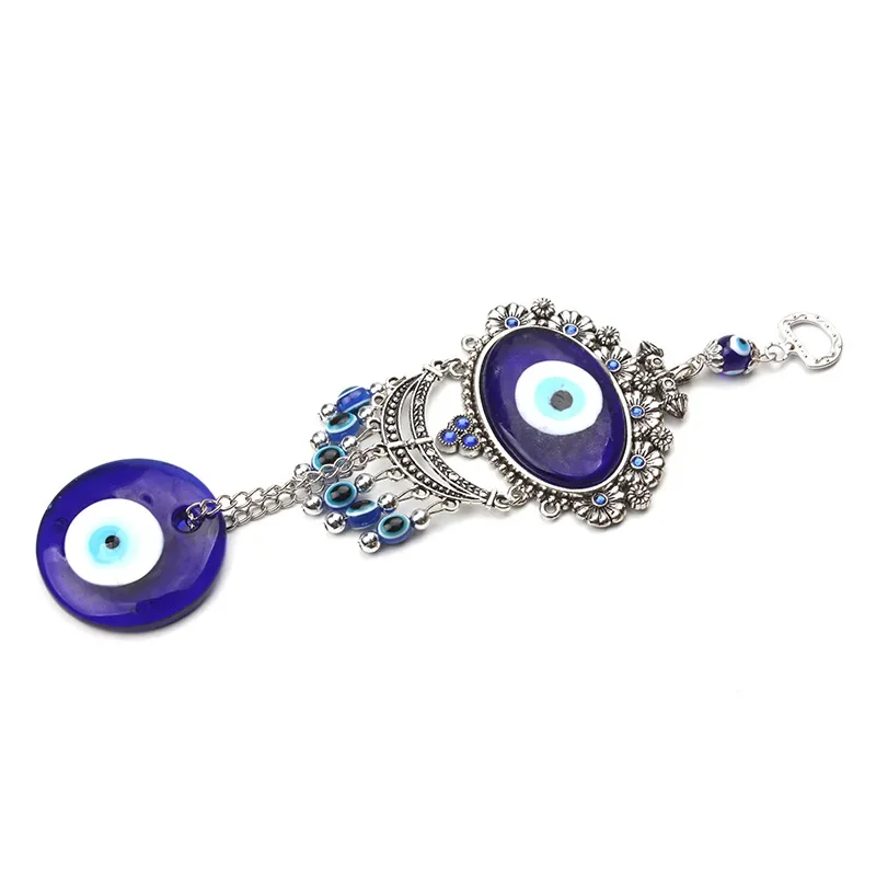 Arab Turkey Nazar Boncuğu Devil's Eye Amulet Jewelry Pendant Eliminate Doom Meditation Healing Hanging Ornament Yoga Home Decor