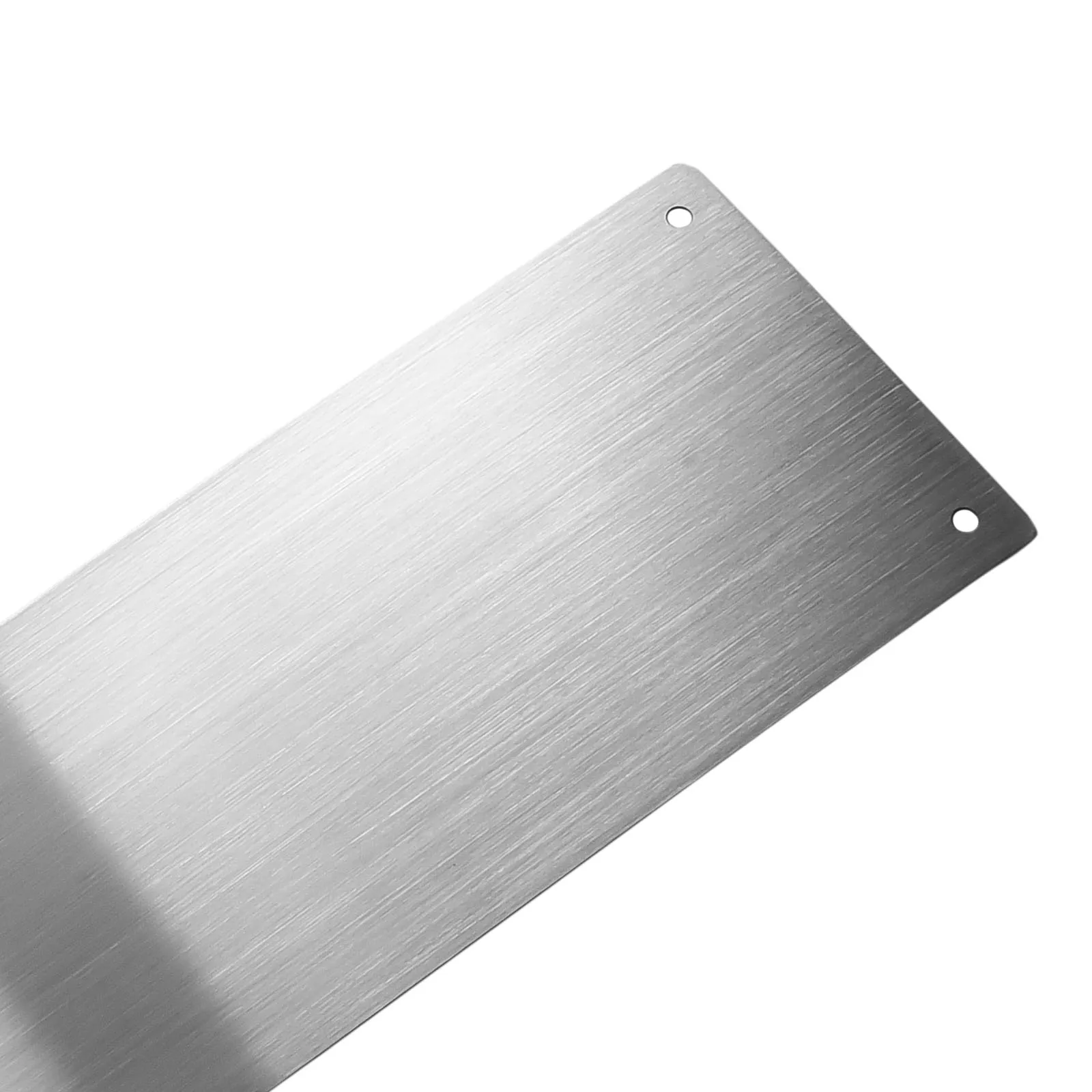 Aluminum Decorative Plates Protector 16 Door Metal Kick Plate Keep Your Door Scratch Free and Set of 2 Aluminum