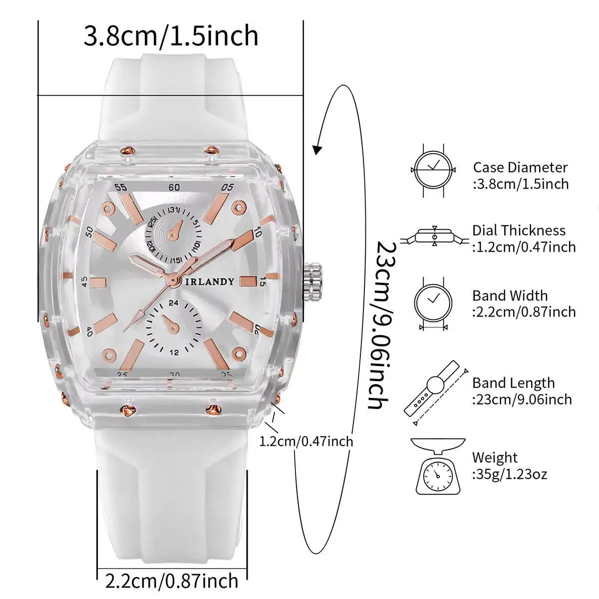 2/3/5 шт. модные женские часы, повседневные кварцевые наручные часы с силиконовым ремешком для женщин, Reloj Mujer (без коробки)