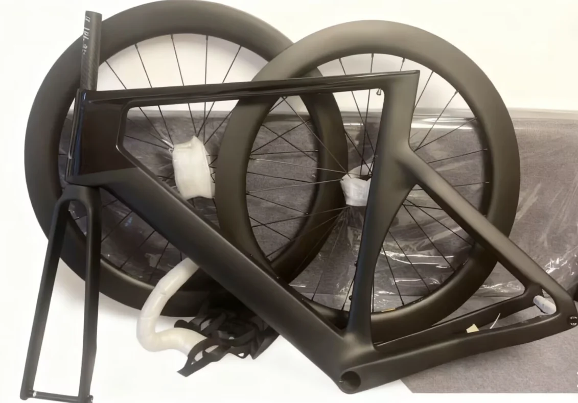 Cuadro de bicicleta de carbono T1000, cuadro de bicicleta de pintura BOB, cuadro de carbono bb86 mate + disco brillante, cuadro de bicicleta de carbono + manillar XXS XS S M L