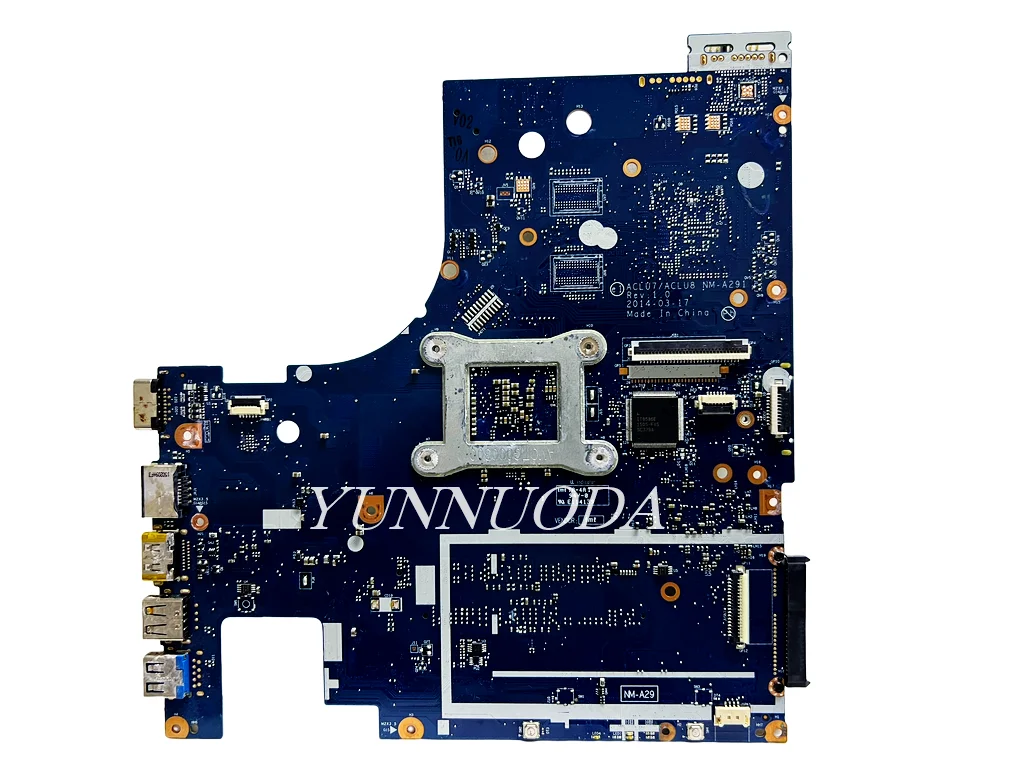 Imagem -02 - Laptop Motherboard para Lenovo Nm-a291 Amd Cpu 100 Testado Z5075 A8-7100 A10-7300 Fx-7500