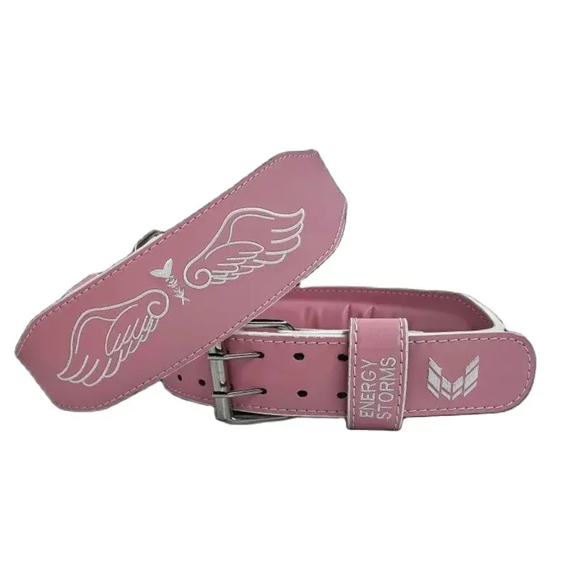 

Embroidery Weightlifting Belt Bodybuilding Fitness belts Gym Barbell Powerlifting Training waist Protector Gym Belt Angel Wings