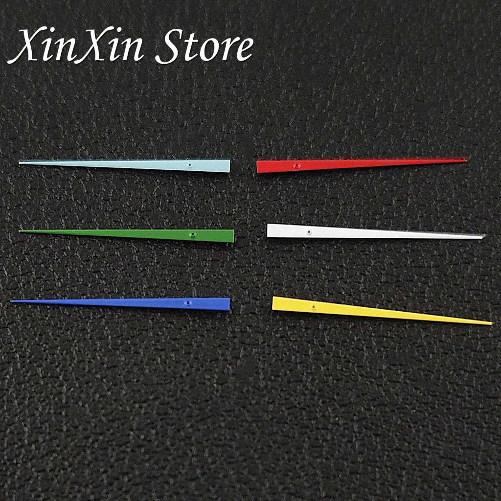 عالية الجودة NH35 الأيدي الثانية الساعات مؤشرات 13 مللي متر أبيض أسود أحمر ساعة الأيدي ل NH34 NH35 NH36 4R 7S حركة الأيدي الثانية