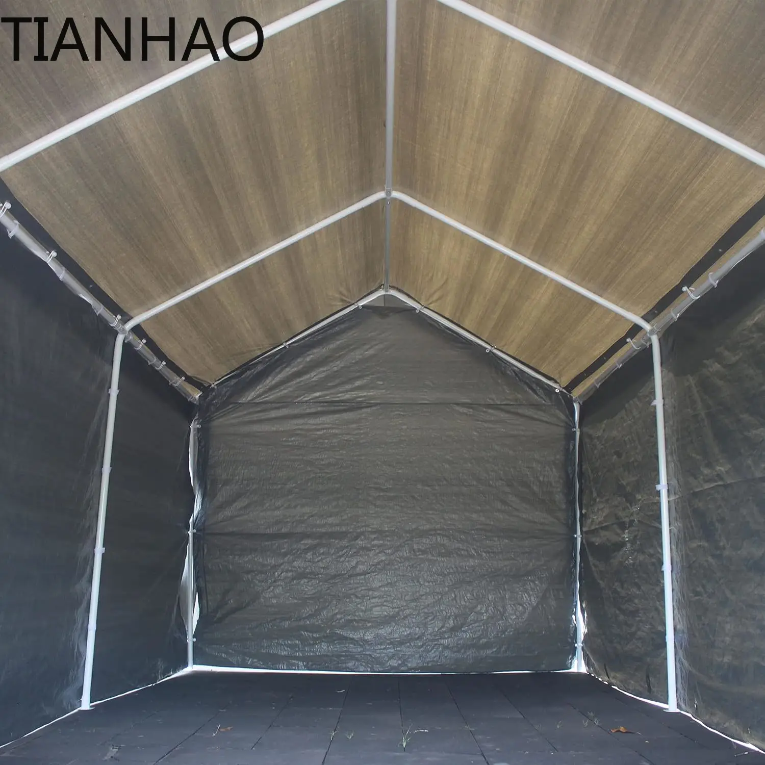 UV Resistant Waterproof Outdoor Canopy Tent Carport Garage Storage Shelter for Camping Patio Events 10x20 ft Customizable view 5