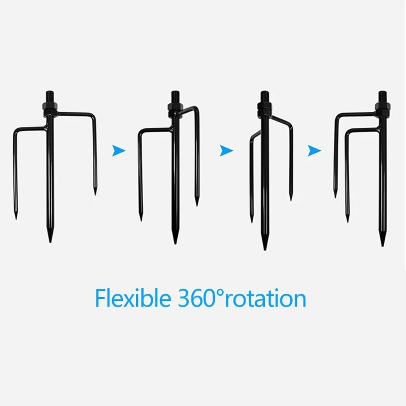 Multiple Directional Outdoor Monitoring Camera Mount Poles Weather Resistant