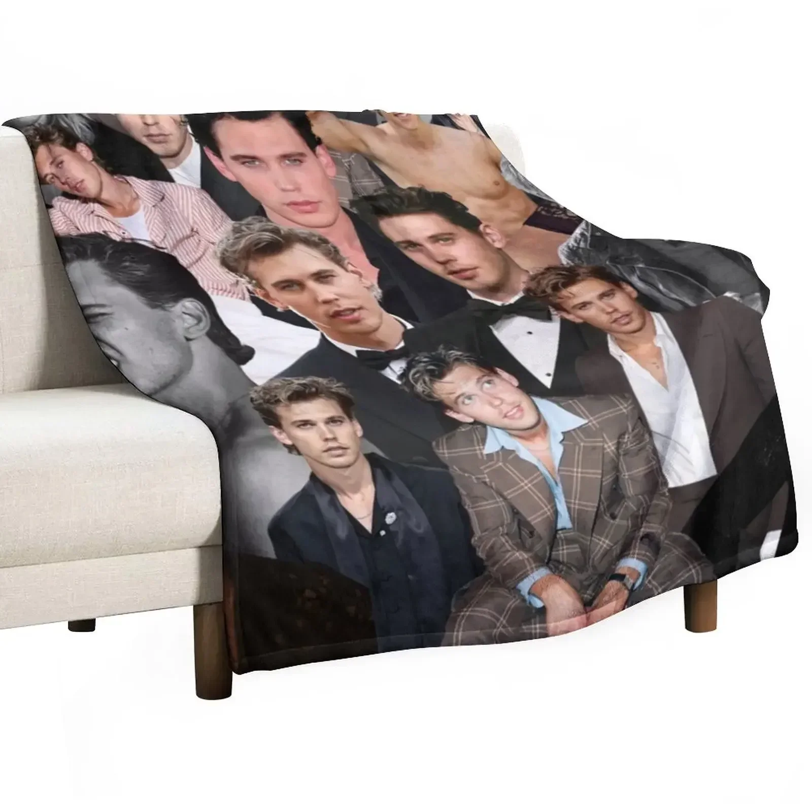 

Austin Butler photo collage Throw Blanket decorative warm for winter Sofa Quilt Blankets