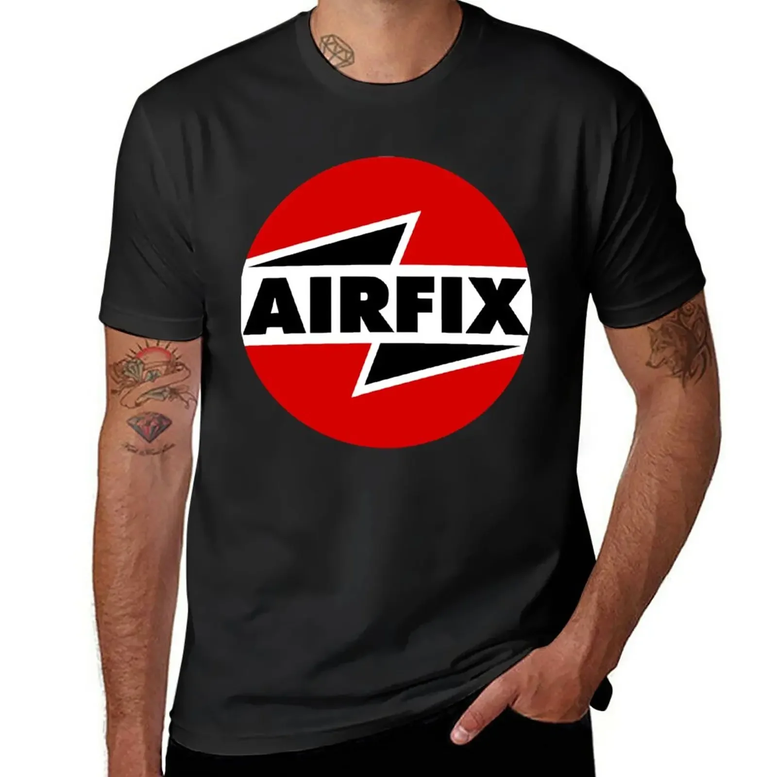 

New Airfix logo Classic T-Shirt plus size tops oversized t shirt summer tops shirts graphic tees mens vintage t shirts