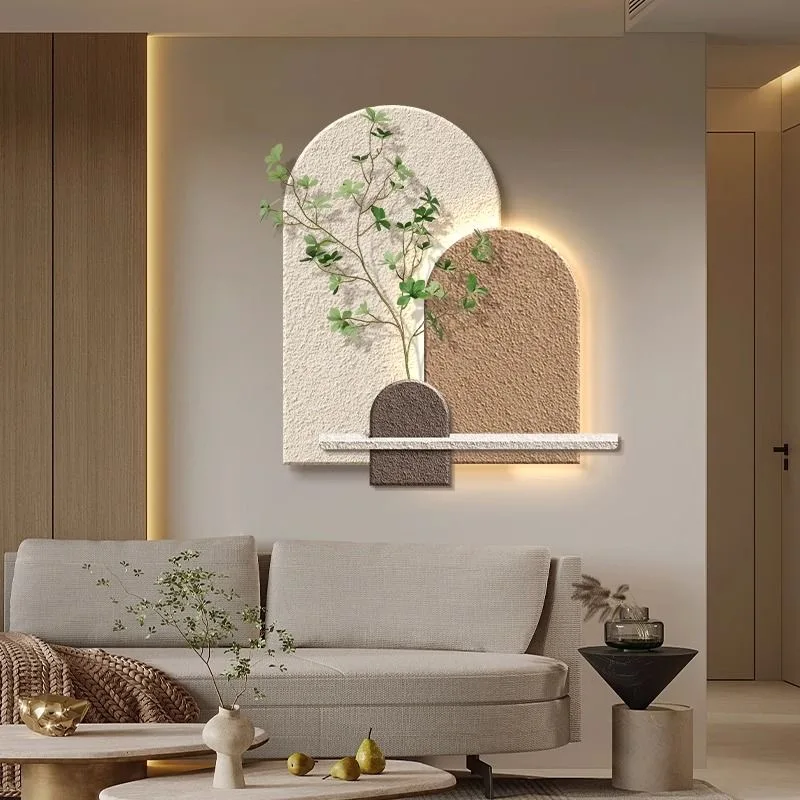 3D Relief LED Decorative Painting Wall Art, True Beauty, beautifu Living Room Accessories
