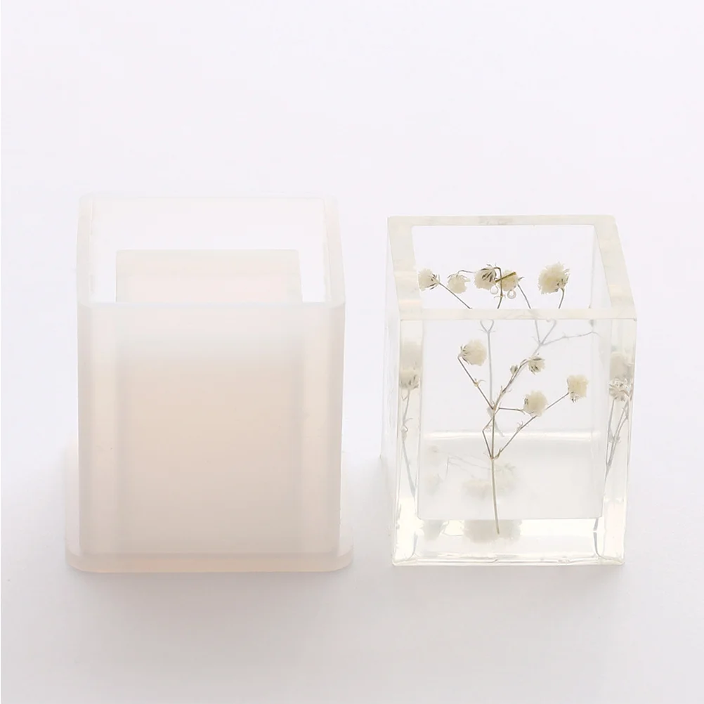 

Silicone Mold For Flower Pot Plant Holder Reusable Diy Craft Tool Household White Jewelry Making Accessory